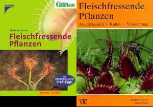 Links: Fleischfressende Pflanzen von Th. Carow
rechts: Th. Carow, Ruedi Fürst: Fleischfressende Pflanzen